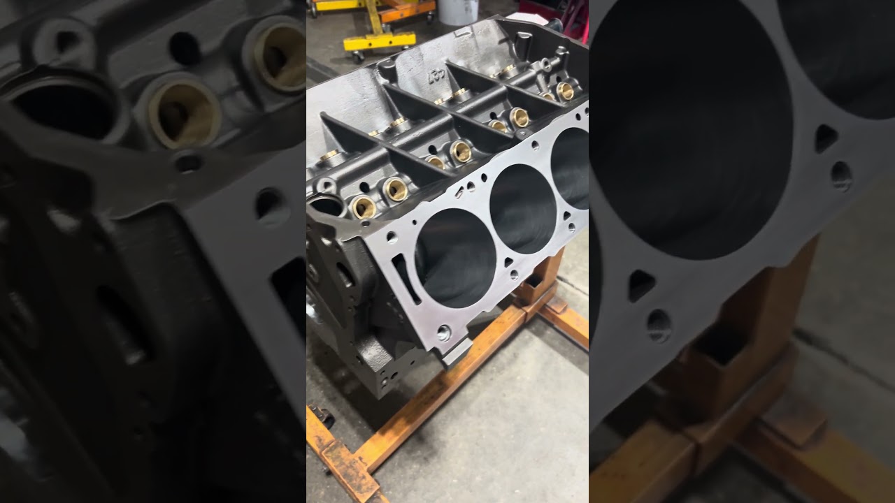Aftermarket Ford FE block, ready to make all the horsepower….aiming for 1000+