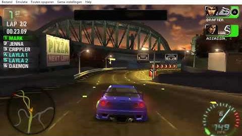 Need for Speed  Carbon Own the City PSP (Part 93) - Race #83  - Westside Loop (R) (Circuit)