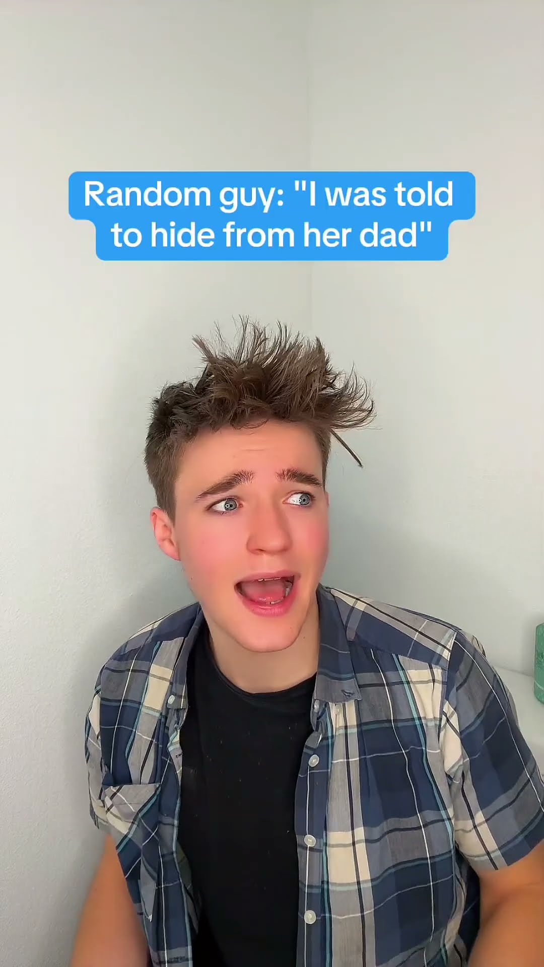 Hiding at your Crush’s house ?.          @Onevilage