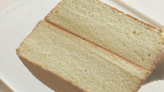 How to make Vanilla Sponge Cake, Cake sheet (Genoise, Génoise)