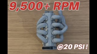 Even higher RPM 3d printed engine!
