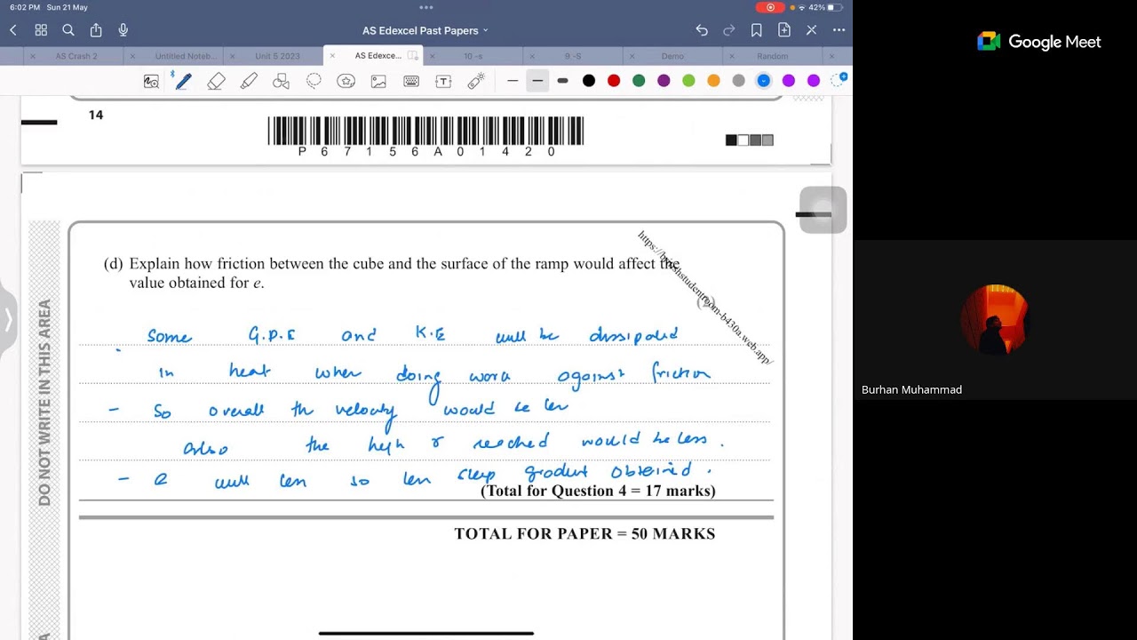  ial edexcel past papers unit 3 oct 2021 youtube