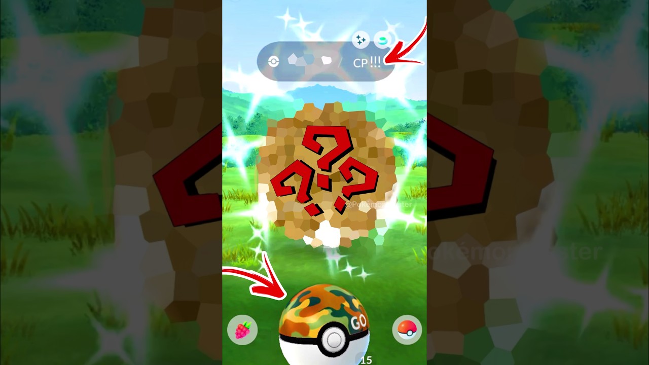 ✨ Got rare High Cp Fully Evolved Shiny using SAFARI BALL in Pokemon GO.