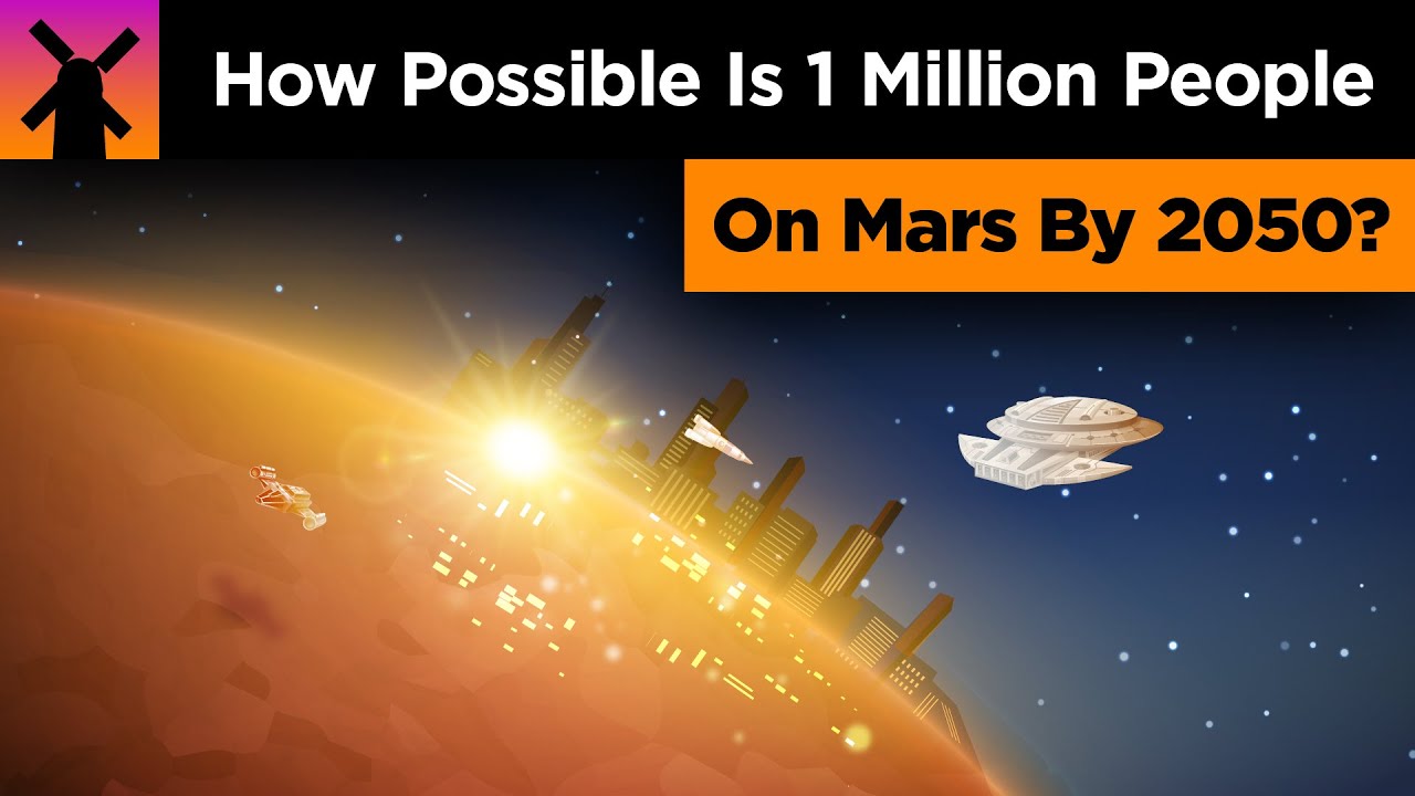 ⁣Elon Musk's Insane Idea to Get 1 Million People on Mars by 2050