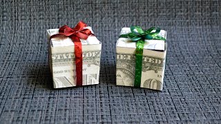 My MONEY GIFT BOX | Christmas Gifts | Dollar Origami | Tutorial DIY by NProkuda