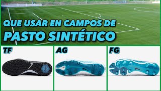 FÚTBOL EN PASTO SINTÉTICO CALZADO USAR? | EVITA -