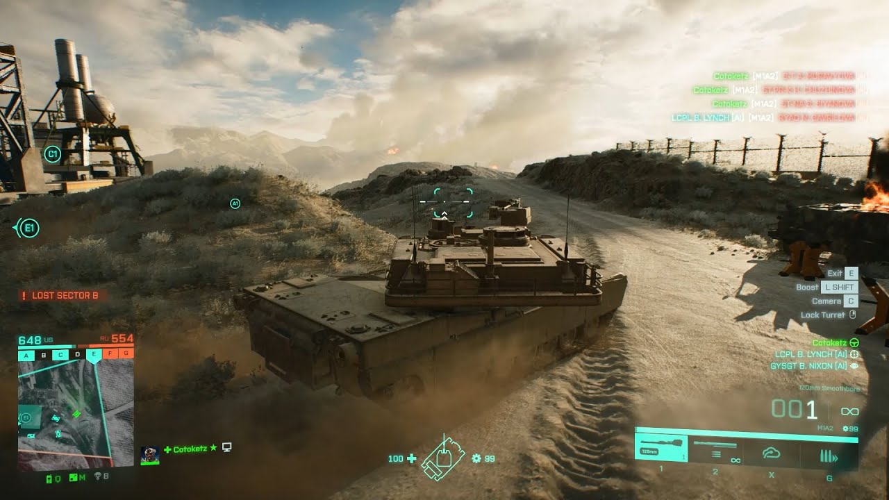 Battlefield 2042 Tank Gameplay - No Commentary - YouTube