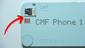 CMF Phone 1: How to Insert SIM Card?