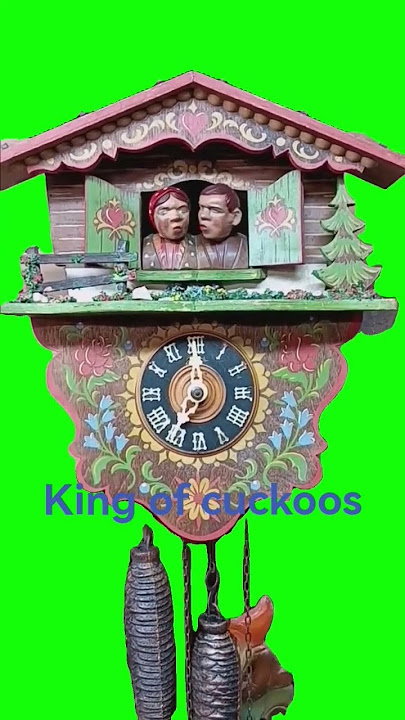 #cuckoo novelty clock made in Germany