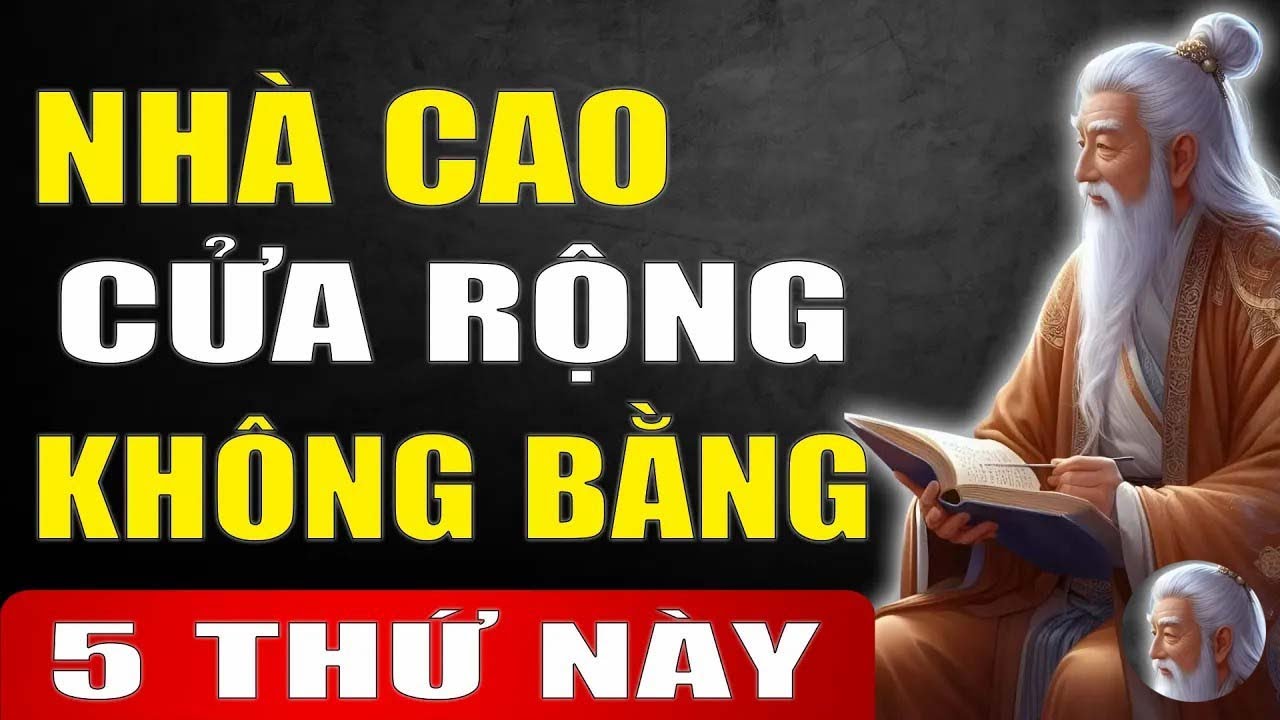 Cổ Nhân Nói   Về Già Dù Có Nhà Cao Cửa Rộng Không Bằng 5 Thứ Này   Tinh Hoa Xưa