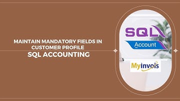 Maintain Mandatory Fields in Customer Profile