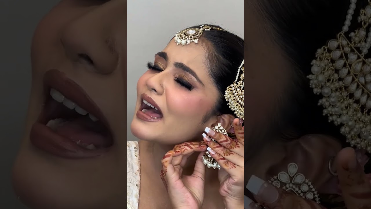 Traditional Punjabi Bride with Tikka and Passa