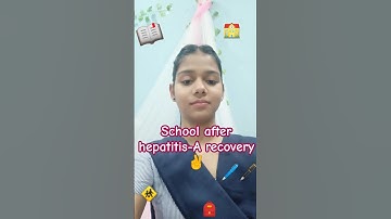 School after 6-7 months of hepatitis-A and recovery #school #jaundice #shorts #vlogs #schoollife