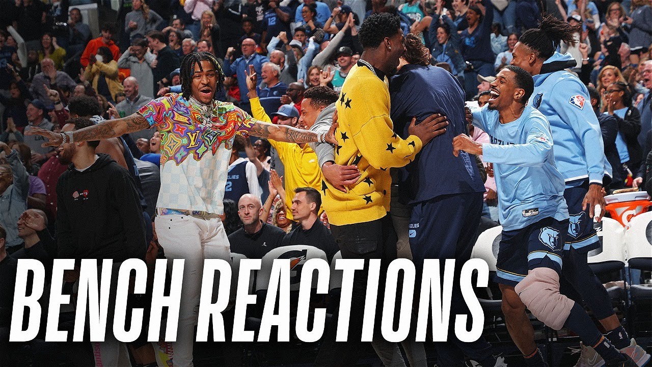 The Best Bench Reactions Of The 2021-22 NBA Season! - NBA