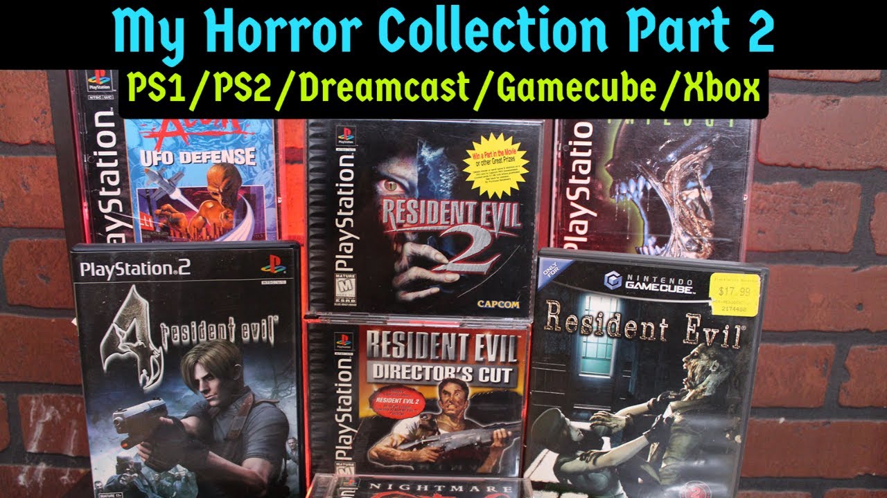 My Top 10 Survival Horror Video Games  Horror video games, Retro games  poster, Playstation 2