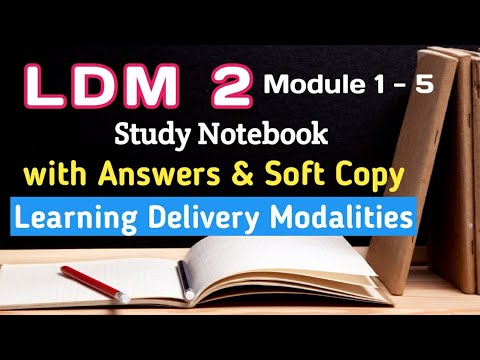 Download LDM 2 STUDY NOTEBOOK with Answers and Soft Copy Module 1 to 5