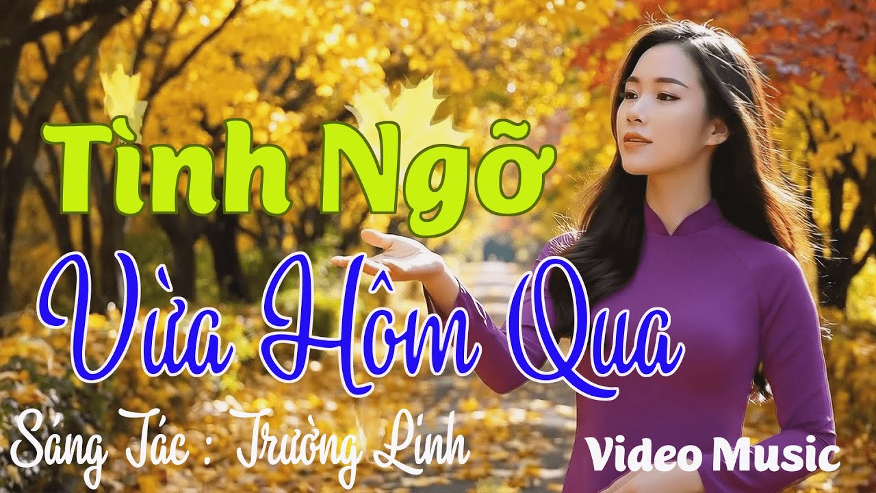 Tinh Ngỡ Vừa Hôm Qua | Nghe Buồn Tan Nát Cõi Lòng | Ca Sỹ Nhật Vy AIfemale | Trường Linh