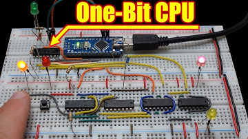 1-Bit Breadboard Computer met MC14500