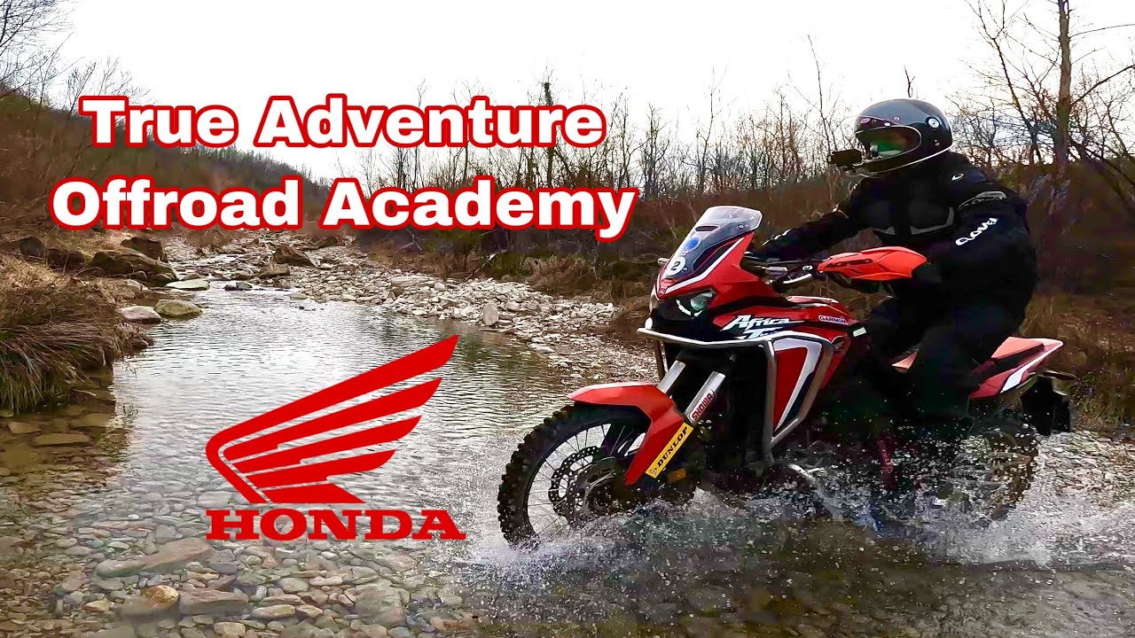 A Scuola di Off-Road con AfricaTwin DCT all'accademia Honda #trueadventureoffroadacademy #fabryrock