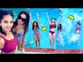 Sunny Leone FUN😂😂 In Water With Friend At New House In London