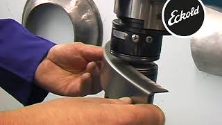 Winkelprofil Stauchen Mit Kraftformer Von Eckold