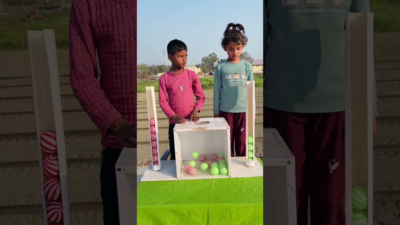 Match the colour ball challenge 