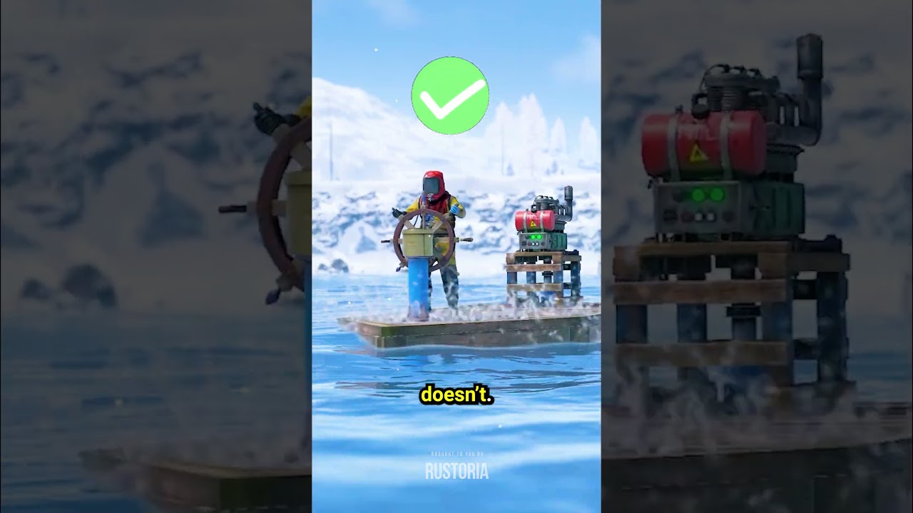 Как войти (и выйти) из глубоководного биома в Rust? 🌊⛵ 