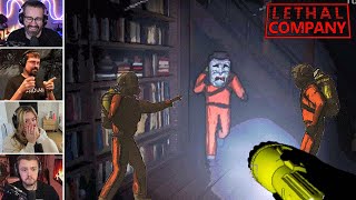 Lethal Company, Top Twitch Jumpscares Compilation Part 21 (Horror Games)