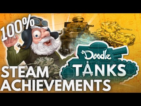 [STEAM] 100% Achievement Gameplay: Doodle Tanks [SOLUTIONS]
