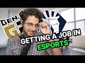 HOW TO START A CAREER IN ESPORTS