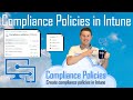 Compliance policies in intune