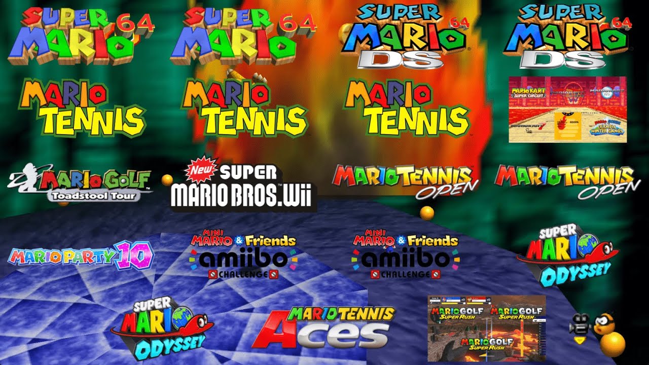 Bowser's Theme - Ultimate Mashup | Super Mario 64 (26 Songs!)