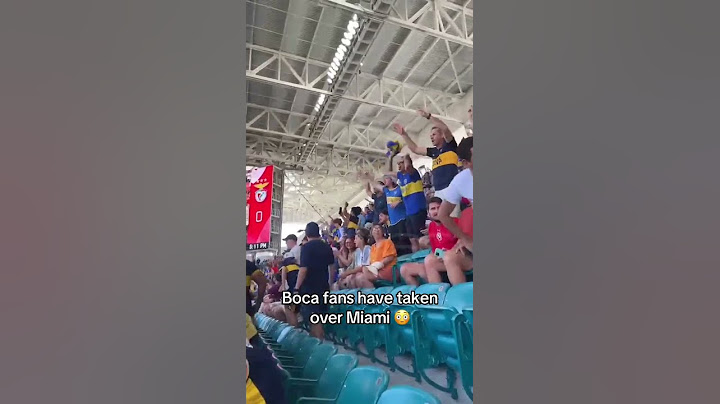 LOCURA TOTAL 😱 Boca dijo presente en Miami 🔥 (via: @scespnIGh) #bocajuniors #miami