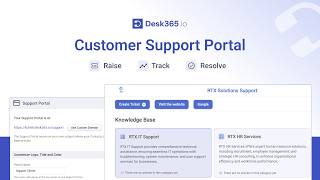 Customer Support Portal | Customize & Configure Your Support Portal in Desk365