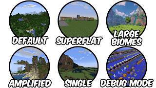 Every Minecraft World Type Explained in 12 Minutes