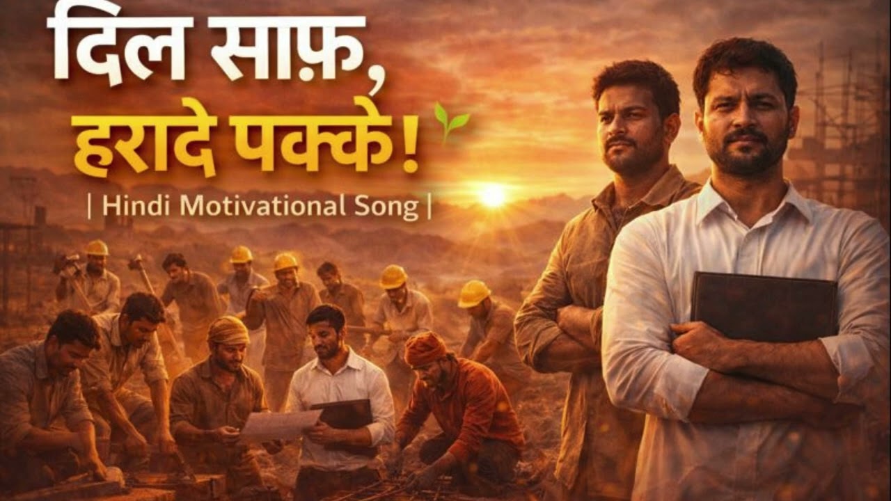 Dil Saaf, Iraade Pakke 🔥  Hindi Motivational Song  Integrity • Discipline • Real Strength