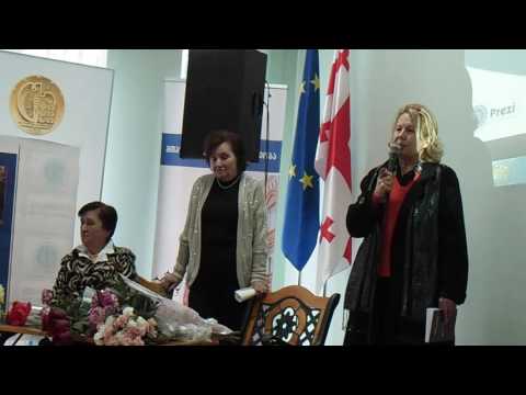 მედეა    თიკანაძე  -წიგნის   პრეზენტაცია   (ნაწილი3) \"ჩემი თბილისი\"