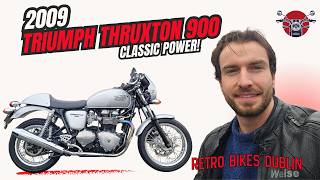 2009 Triumph Thruxton 900 Review & Walkaround | Retro Bikes Dublin