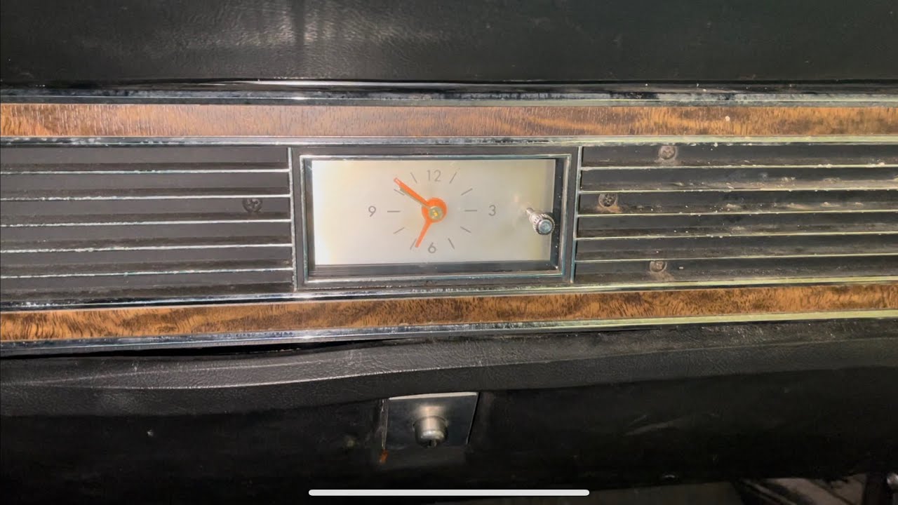 how-i-rebuild-a-clock-in-a-1968-lincoln-continental-youtube