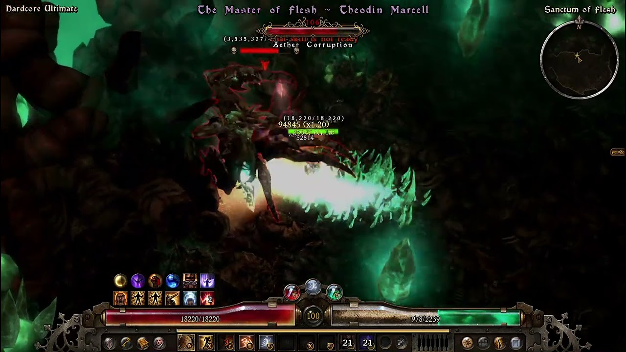 GRIM DAWN [1.2.1.6] Beginner physical blade arc warlord x Theodin Marcell