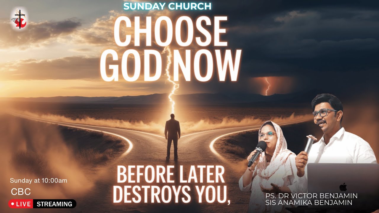 Choose God Now — Before ‘Later’ Destroys You | A Prophetic Warning | Dr. Victor Benjamin