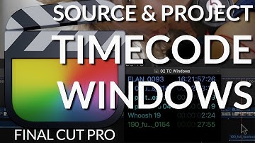 🎬 View Source and Project Timecode in Final Cut Pro
