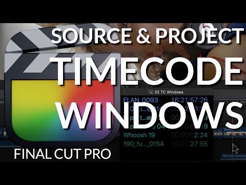 🎬 View Source and Project Timecode in Final Cut Pro