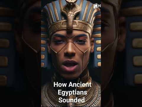 How Did Ancient Egyptian Language Sounded Like Historicly Ancientlanguages Oldlanguages 