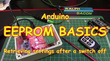 #65 Arduino EEPROM Basics - easy to do and useful to implement