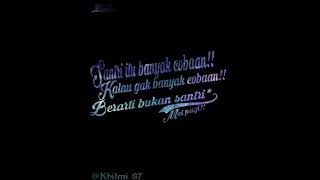 Buat status wa keren kedap kedip