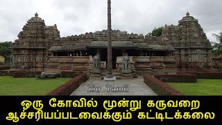 ஒரு கோவில் மூன்று கருவறை | ஆச்சரியப்படவைக்கும் கட்டிடக்கலை | Zio Tamil