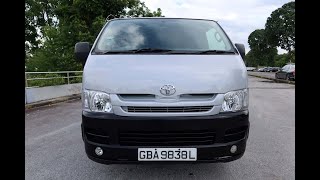 TOYOTA HIACE YOM 2008-GBA9838L