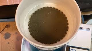 Recovering the Silver From Inquarted Gold Pt2