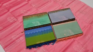 Latest Borderless Pure Soft Silk Sarees|| Pastel Colors || Online Shopping With Door Delivery screenshot 4
